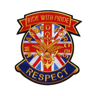 Ride with Pride Respect Patch