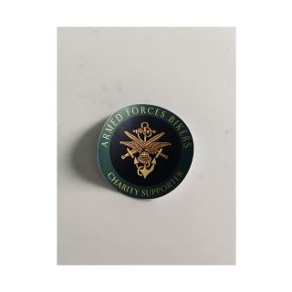 Round AFB Charity Supporter Sticker